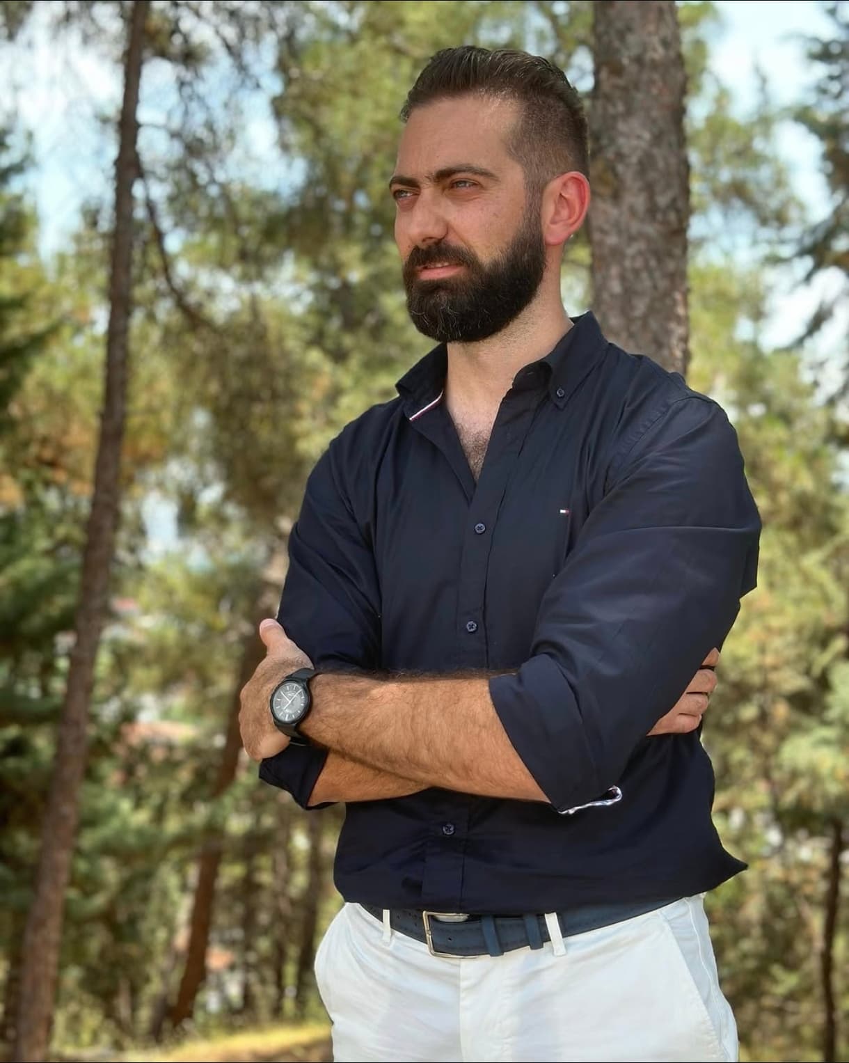 Πορτρέτο του Νίκου Χατζηγιαννίδη, Υπεύθυνου Σπουδών του enable